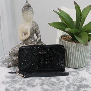 Patent Leather Coach Wallet